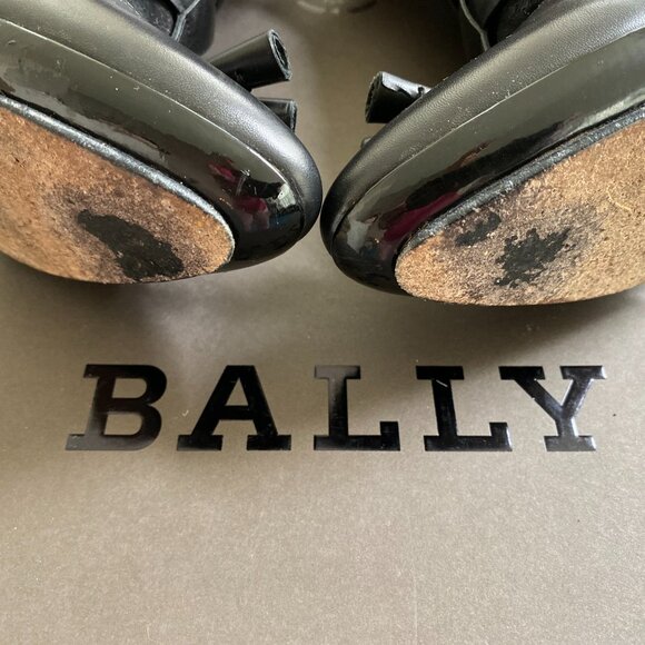 Bally Leather/Suede Black Booties - Picture 5 of 6